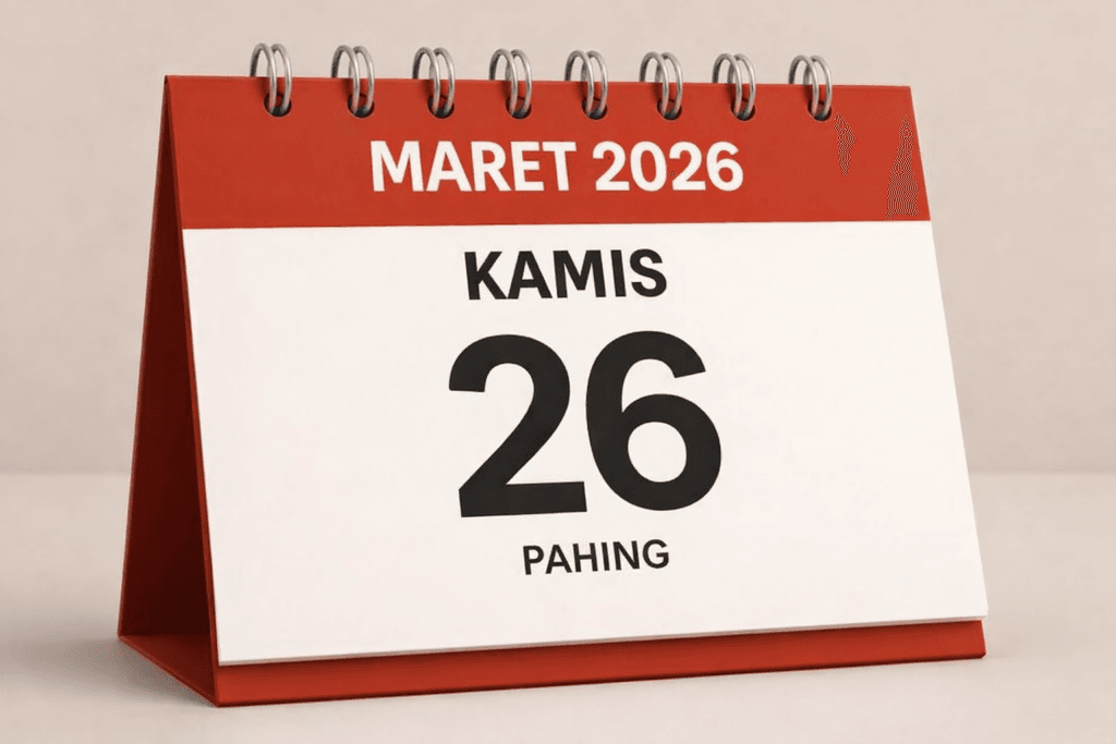 tanggalan jawa 26 maret 2026 kamis pahing