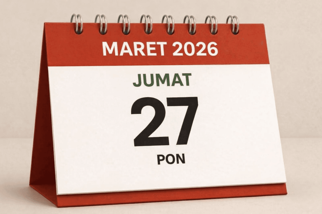 tanggalan jawa 27 maret 2026 jumat pon
