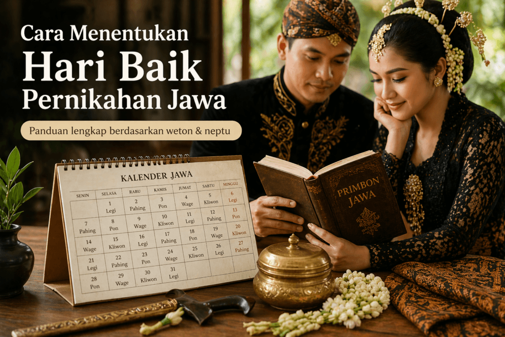 cara menentukan hari baik pernikahan jawa menurut weton