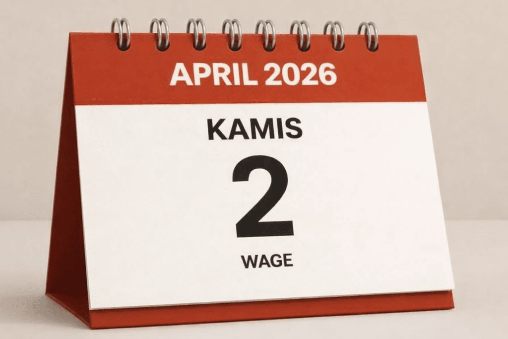 tanggalan jawa hari ini 2 april 2026