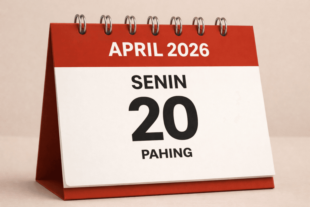 tanggalan jawa hari ini 20 april 2026