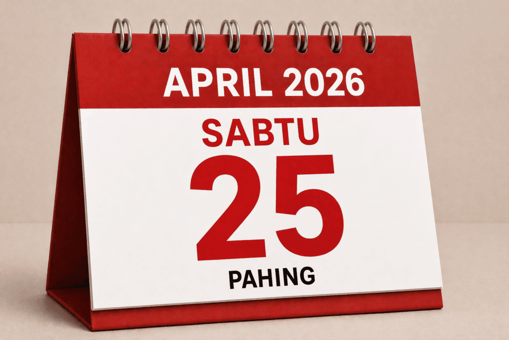 tanggalan jawa hari ini 25 april 2026
