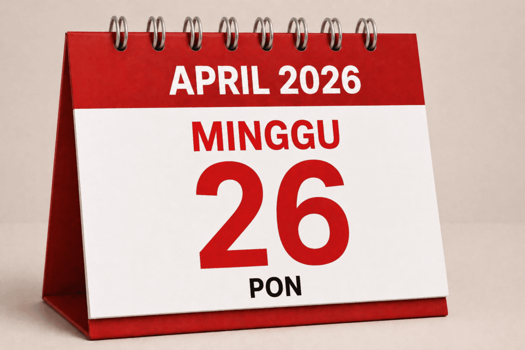tanggalan jawa hari ini 26 april 2026