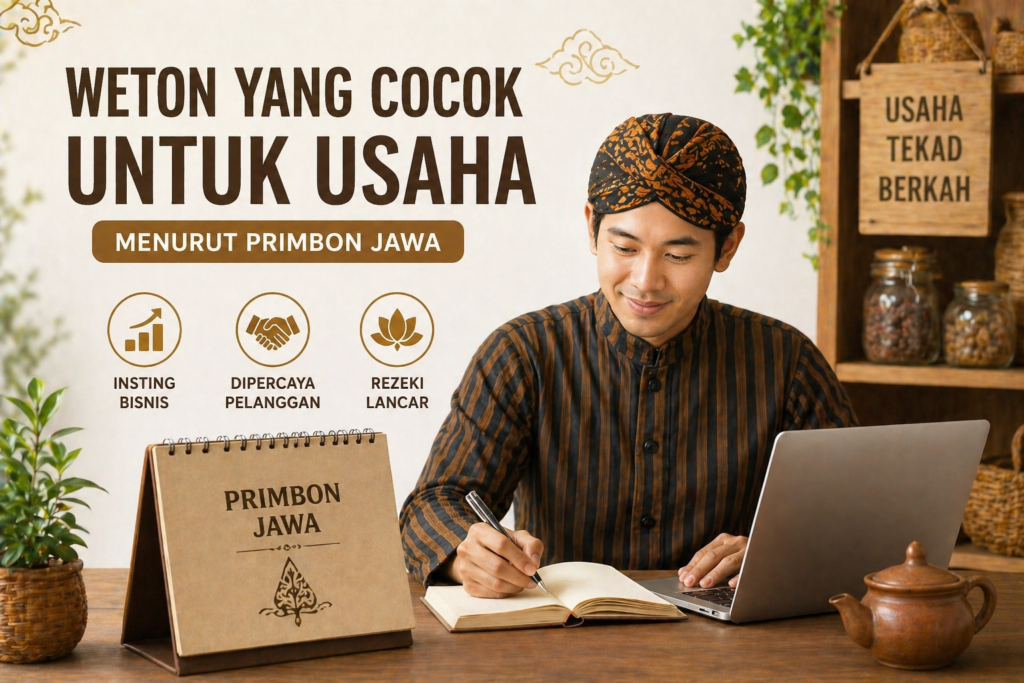 weton yang cocok untuk usaha menurut primbon jawa