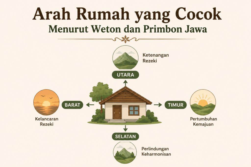 Arah Rumah yang Cocok Menurut Weton dan Primbon Jawa