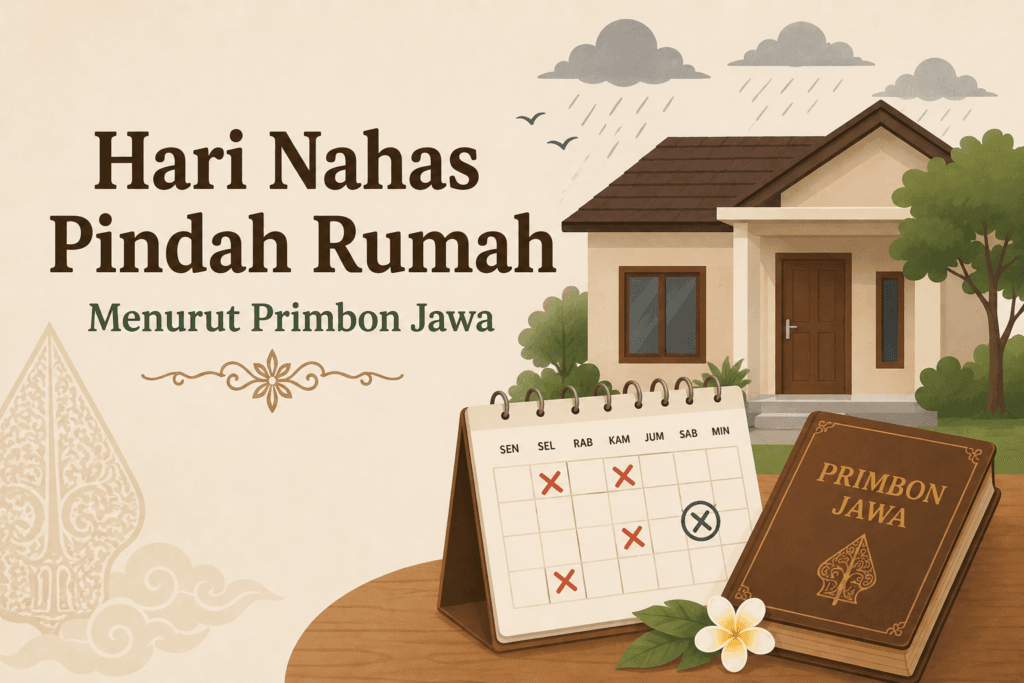 Hari Nahas Pindah Rumah Menurut Primbon Jawa
