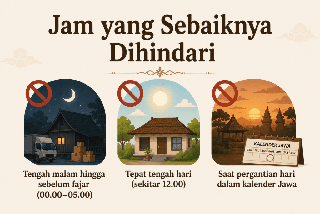Jam yang Sebaiknya Dihindari