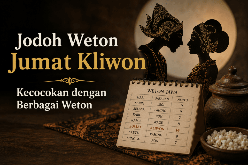 Jodoh Weton Jumat Kliwon