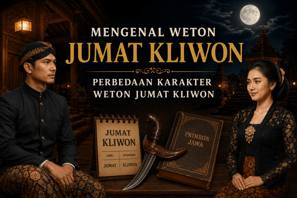 Perbedaan Karakter Weton Jumat Kliwon Pria dan Wanita