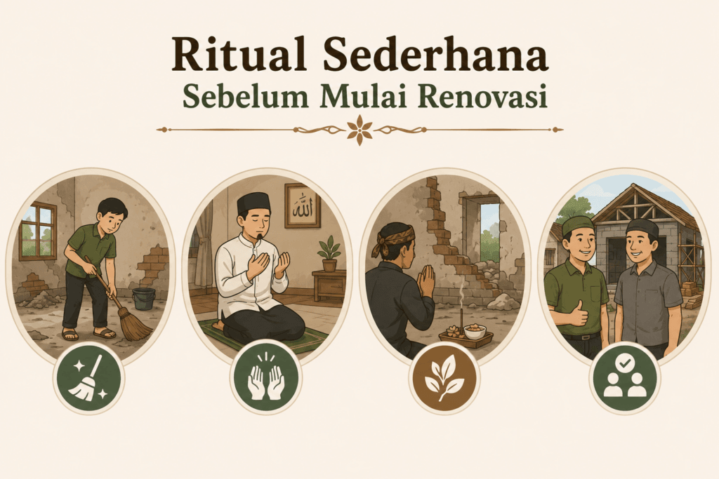 Ritual Sederhana Sebelum Mulai Renovasi