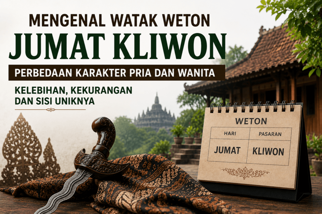 Watak Weton Jumat Kliwon