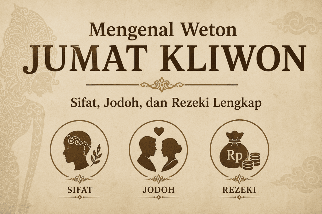 Weton Jumat Kliwon