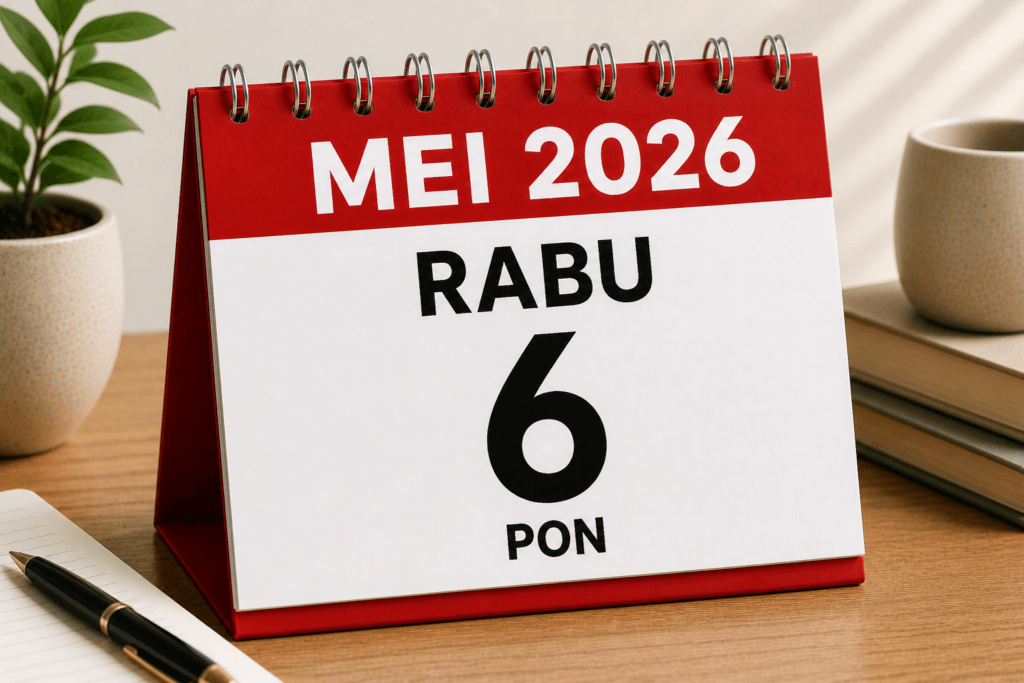 tanggalan jawa hari ini 6 mei 2026