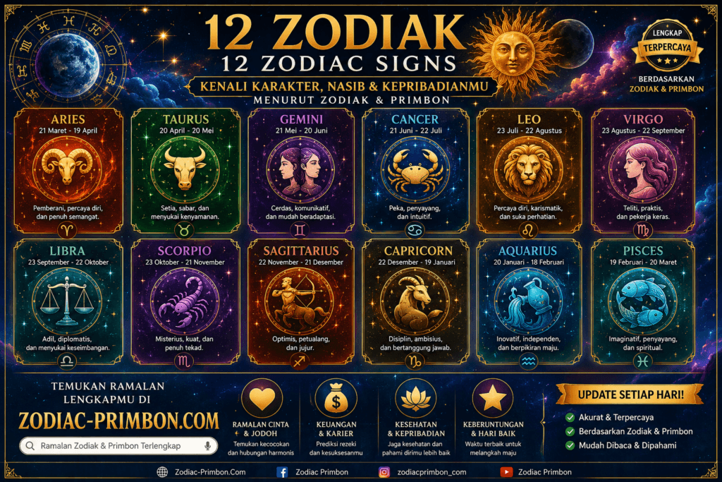 Ramalan Zodiak Hari Ini 13 Juni 2026