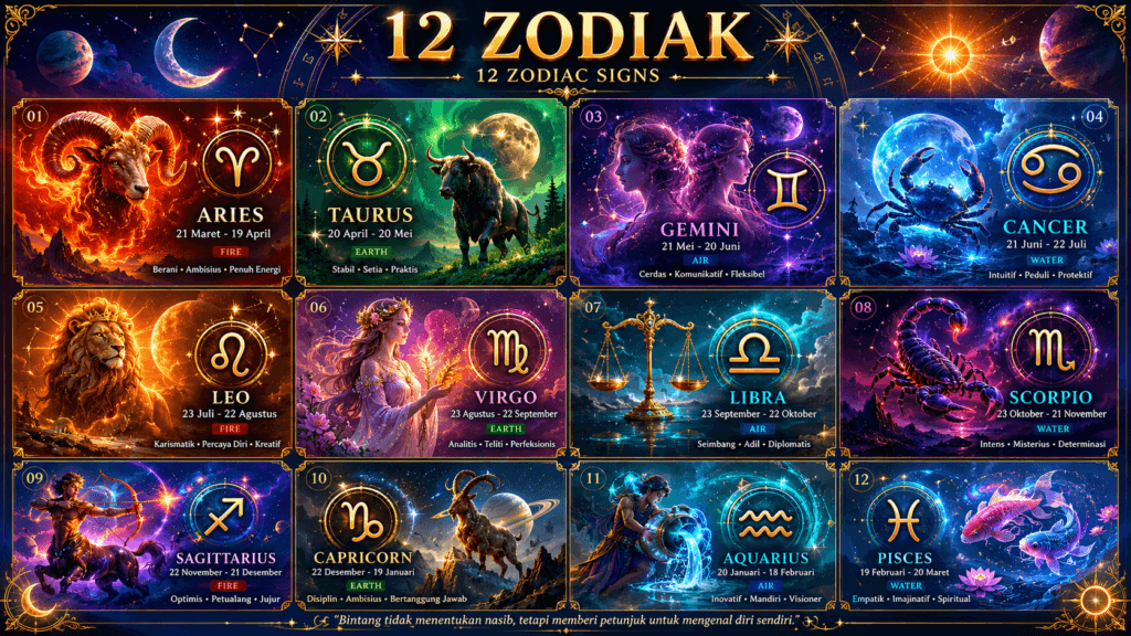 Ramalan Zodiak Hari Ini 17 Juni 2026