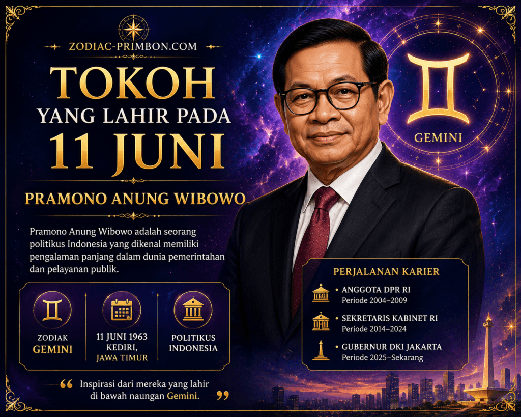 Tokoh yang Lahir pada 11 Juni Anung Wibowo