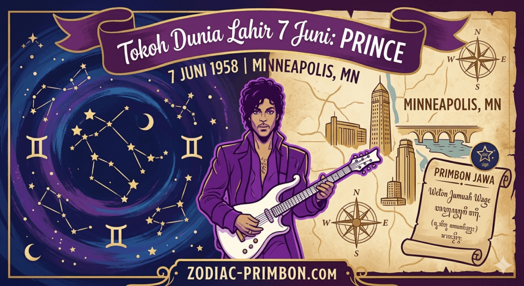 Tokoh yang Lahir pada 7 Juni Prince Rogers Nelson