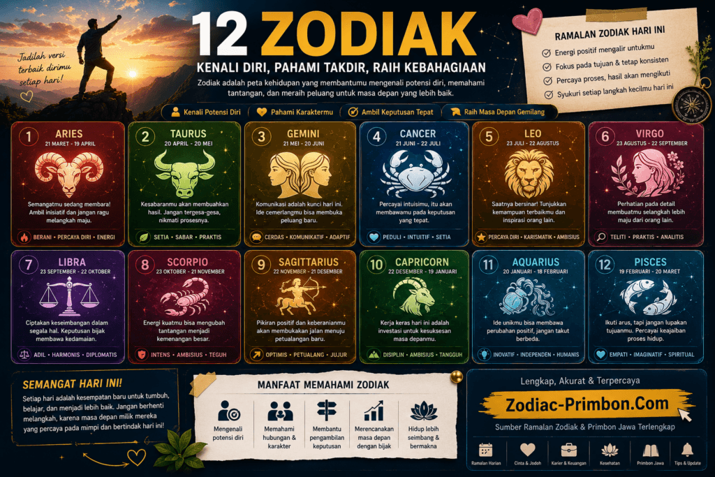 Ramalan Zodiak Hari Ini 5 Juli 2026